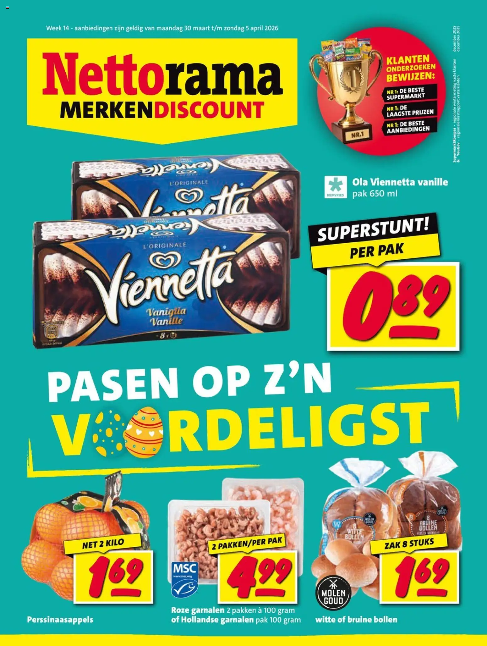 Voorbeeld van Nettorama folder van winkel Nettorama geldig vanaf 30-03-2026