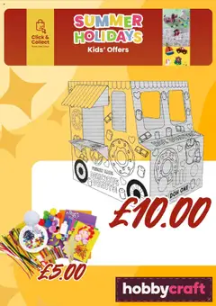 Preview of Hobbycraft Offers valid from 04/08/2025