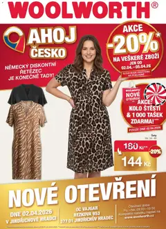 Náhled nabídky: Woolworth Woolworth leták - Jindřichův Hradec platný od 02.04.2026