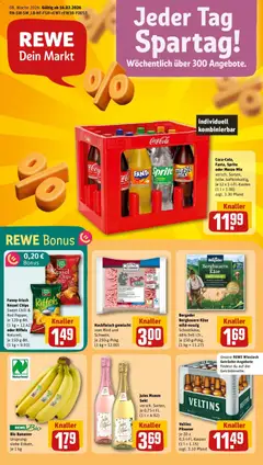 Vorschau von dem Prospekt des Geschäftes Rewe, gültig ab dem 16.02.2026