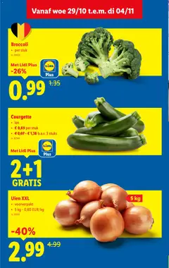 Voorbeeld van Folder week 44 van winkel Lidl geldig vanaf 29/10/2025 | Pagina: 4