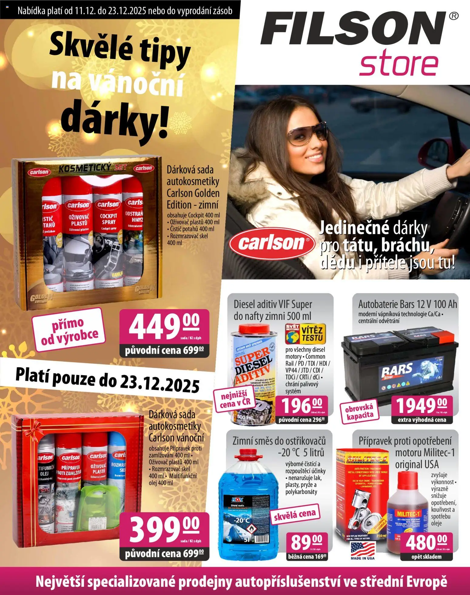 Náhled nabídky: FILSON Store Skvělé tipy na vánoční dárky! platný od 11.12.2025