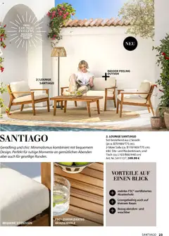 Vorschau der Angebote: Dehner Gartenmöbel Trends 2025 gültig ab 20.01.2025 | Seite: 23