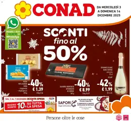 Anteprima dell'opuscolo Sconti fino al 50% dal negozio Conad valido da 02/12/2025