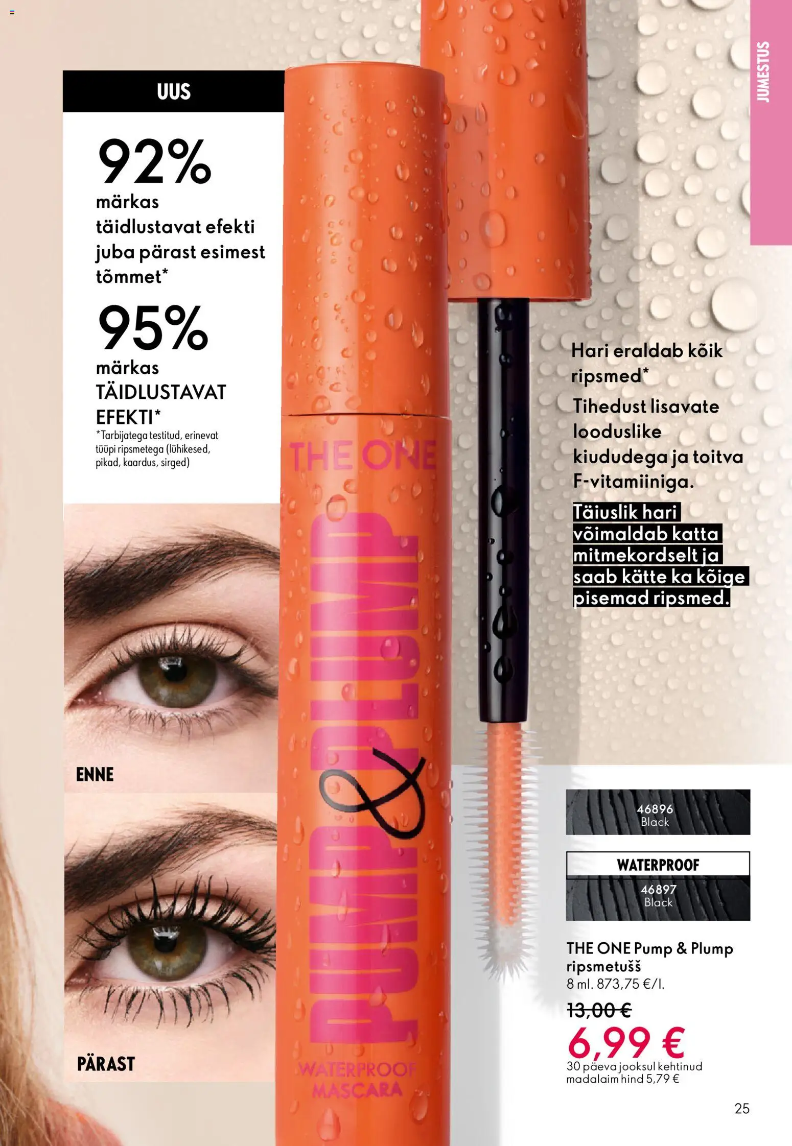 Oriflame kliendilehe eelvaade alates 2025.12.31