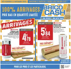 Prévisualisation de Catalogue arrivages du magasin Brico Cash formulaire valide 21/11/2025