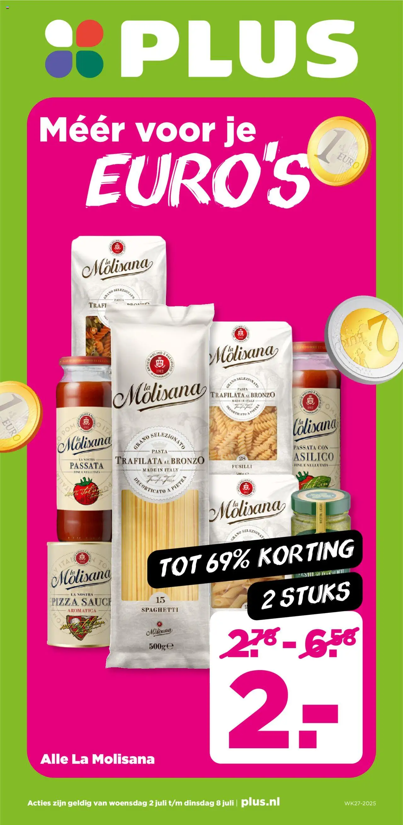 Plus shop Folder week 27 geldig vanaf 02-07-2025 - Paginanummer 1