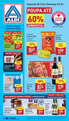 Pré-visualização do folheto da loja Aldi válida a partir de 28/07/2025