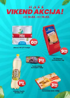 Pregled letka Hass vikend akcija trgovine Hass vrijedi od 12.03.2026