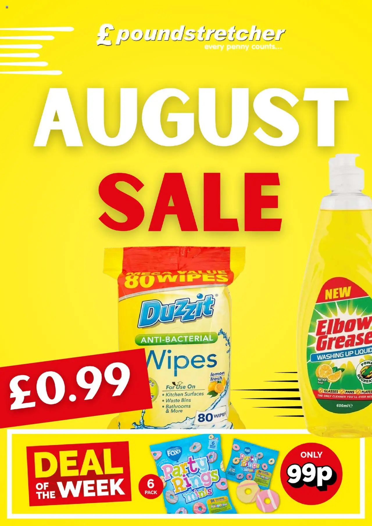 Poundstretcher shop Offers valid from 02/08/2025 - Page number 1