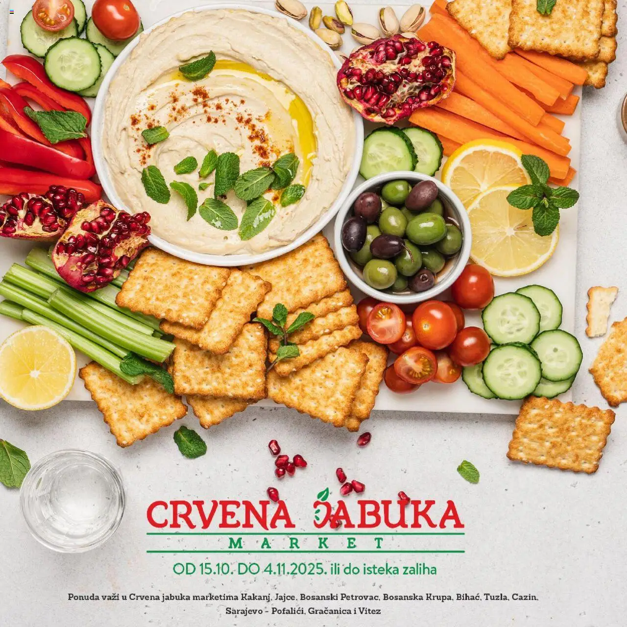 Pregled letka Akcijski Katalog trgovine Crvena jabuka vrijedi od 2025.10.15