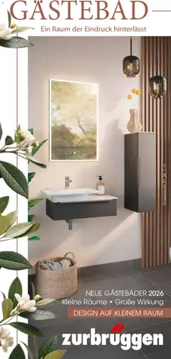 Vorschau von dem Prospekt des Geschäftes Zurbrüggen, gültig ab dem 18.02.2026