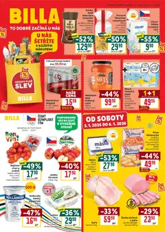 Náhled nabídky: Billa Malý leták platný od 02.01.2026