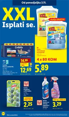 Pregled letka Katalog trgovine Lidl vrijedi od 03.11.2025 | Stranica: 12