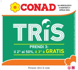 Anteprima dell'opuscolo Conad volantino Lombardia dal negozio Conad valido da 08/04/2026