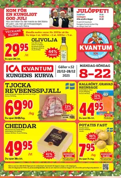 Förhandsgranska reklamblad Kungens Kurva från butik ICA Kvantum gäller från 22/12/2025