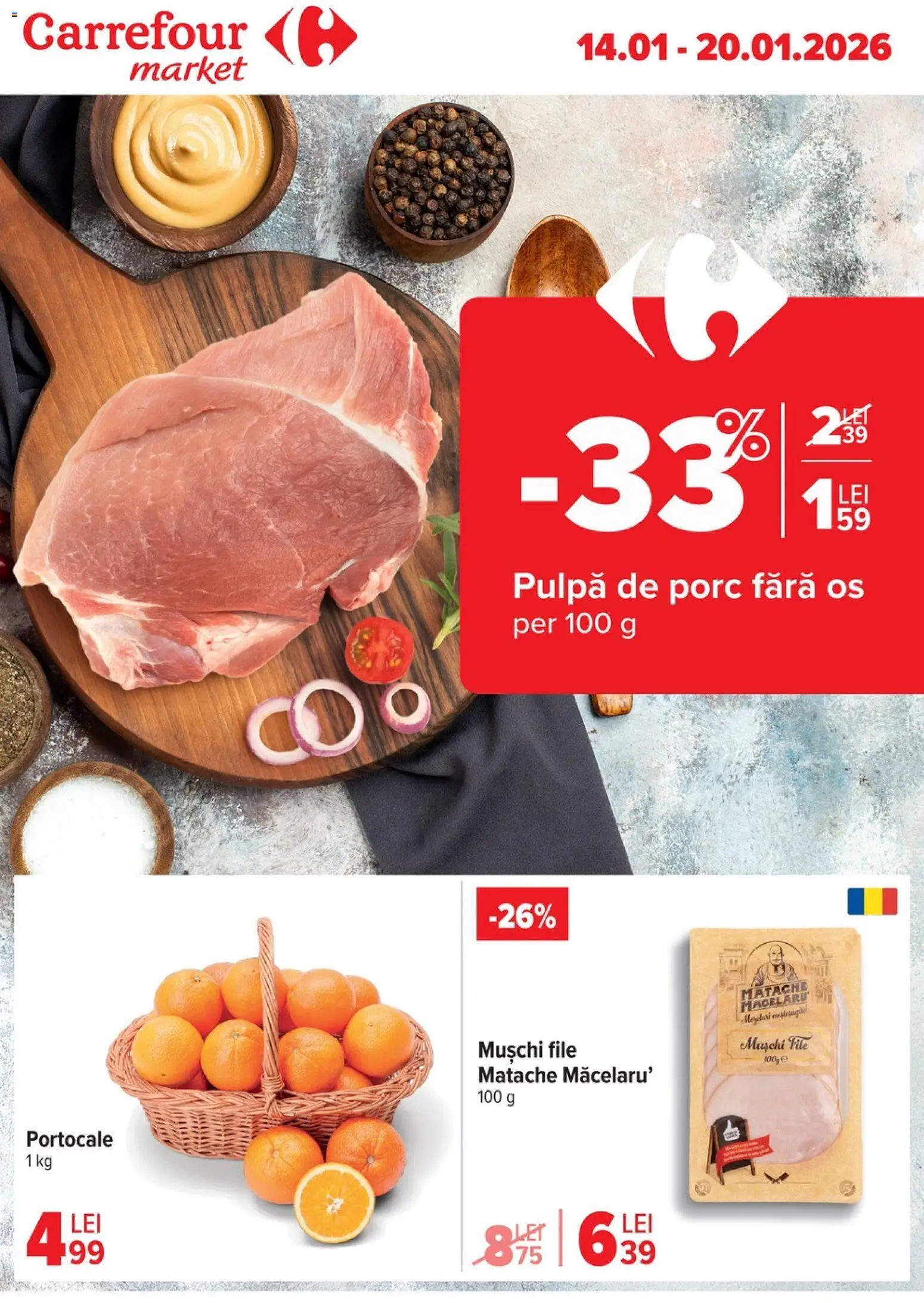 Previzualizarea de cataloage: Carrefour Catalog - Market valabil de la 14.01.2026
