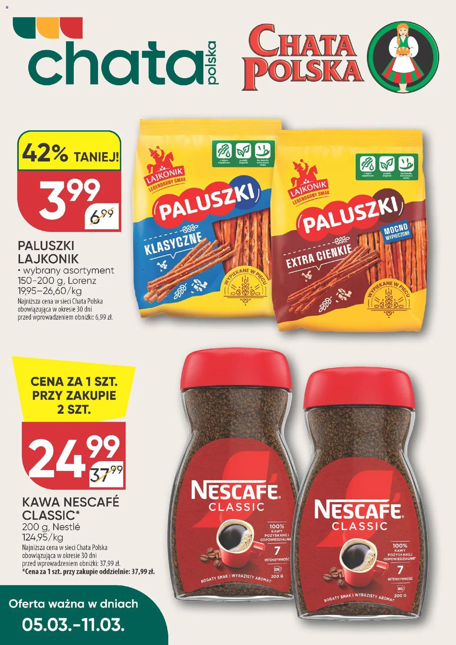 Pogląd gazetki "Chata Polska gazetka" ze sklepu Chata Polska ważnej od 05.03.2026