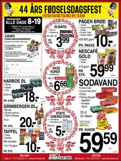 Eksempel på tilbudsavis Tilbudsavis fra butik Abc Lavpris gyldig fra 10/09/2025