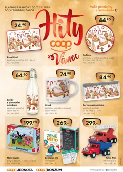 Náhled nabídky: Coop Leták - Hity Vánoce platný od 07.11.2025