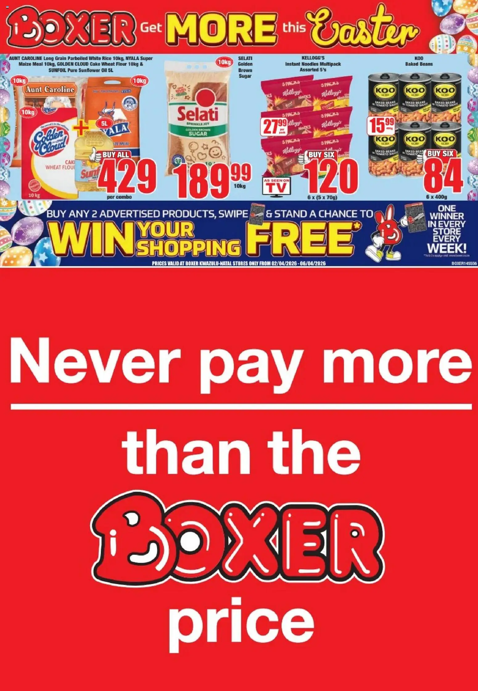Preview of Boxer flyer valid from 02/04/2026