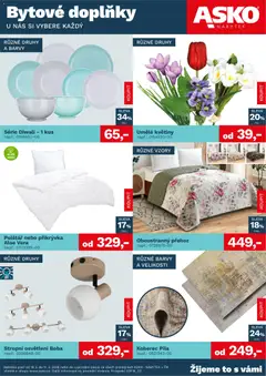 Náhled nabídky: ASKO nábytek Leták - Bytové doplňky za skvělé ceny platný od 19.02.2026
