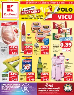 Náhľad Kaufland letáku platného od 31.07.2025