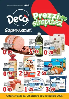 Anteprima dell'opuscolo Volantino Supermercati - Roma dal negozio Decò valido da 28/10/2025