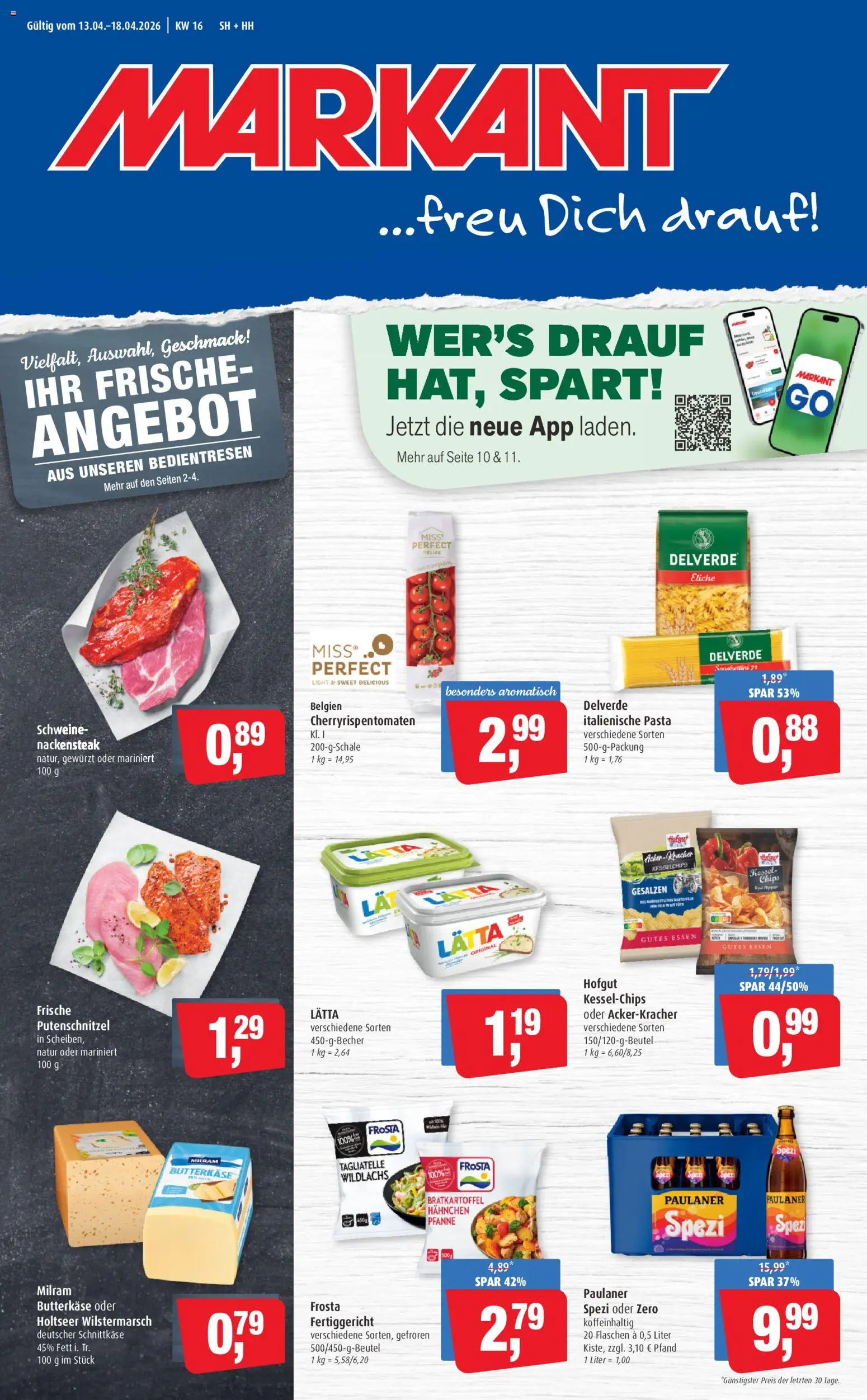 Vorschau von dem Prospekt des Geschäftes Markant, gültig ab dem 13.04.2026