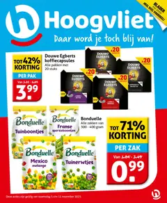 Voorbeeld van Folder van winkel Hoogvliet geldig vanaf 05-11-2025
