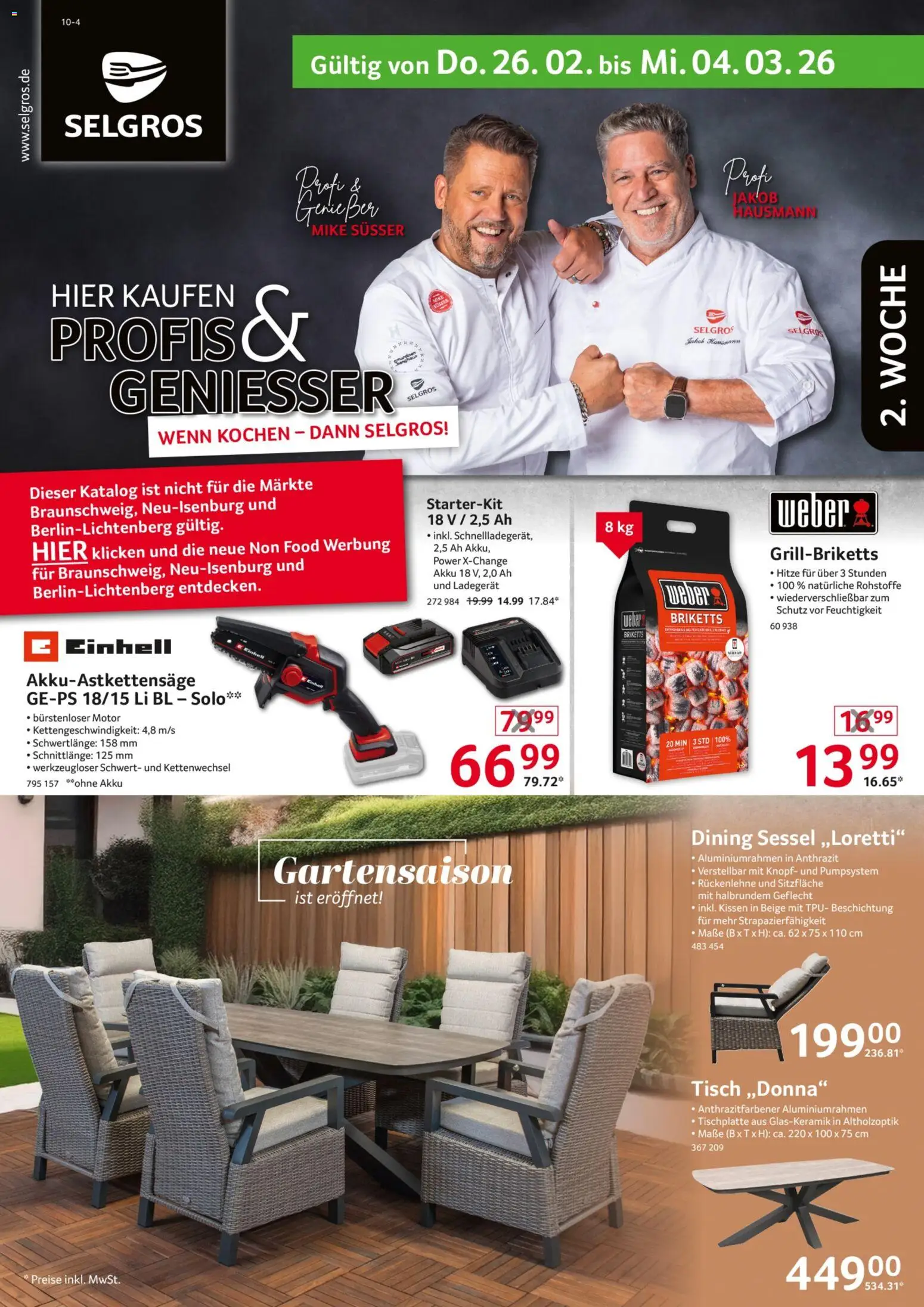 Vorschau von dem Prospekt des Geschäftes Selgros, gültig ab dem 26.02.2026