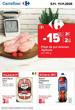 Previzualizarea de cataloage: Carrefour Catalog nou valabil de la 05.11.2025