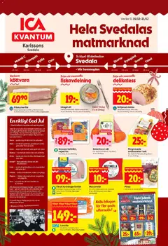 Förhandsgranska reklamblad Svedala från butik ICA Kvantum gäller från 15/12/2025