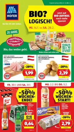 Vorschau der Angebote: Hofer Flugblatt gültig ab 30.01.2026