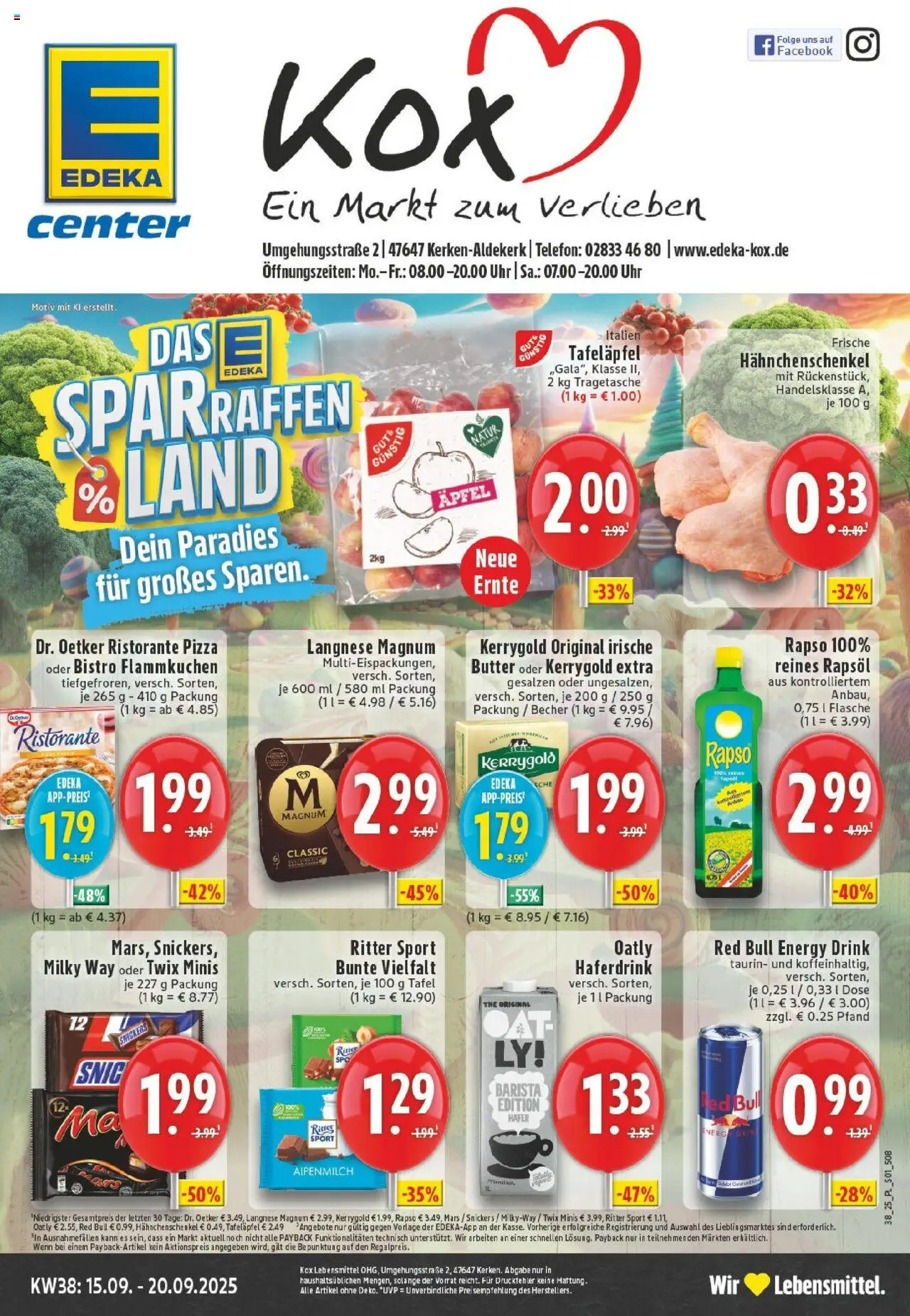 EDEKA Prospekt ab 14.09.2025 - Prospekt Kerken-Aldekerk Online