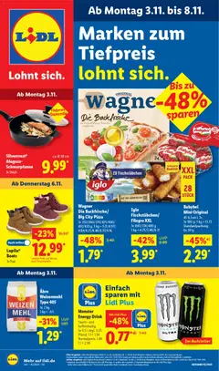 Vorschau von dem Prospekt des Geschäftes Lidl, gültig ab dem 03.11.2025