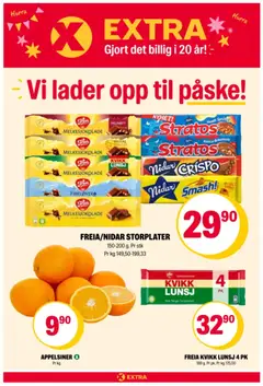 Forhåndsvis Coop Extra Vi lader opp til Påske fra butikk Coop Extra gyldig fra 04/03/2026