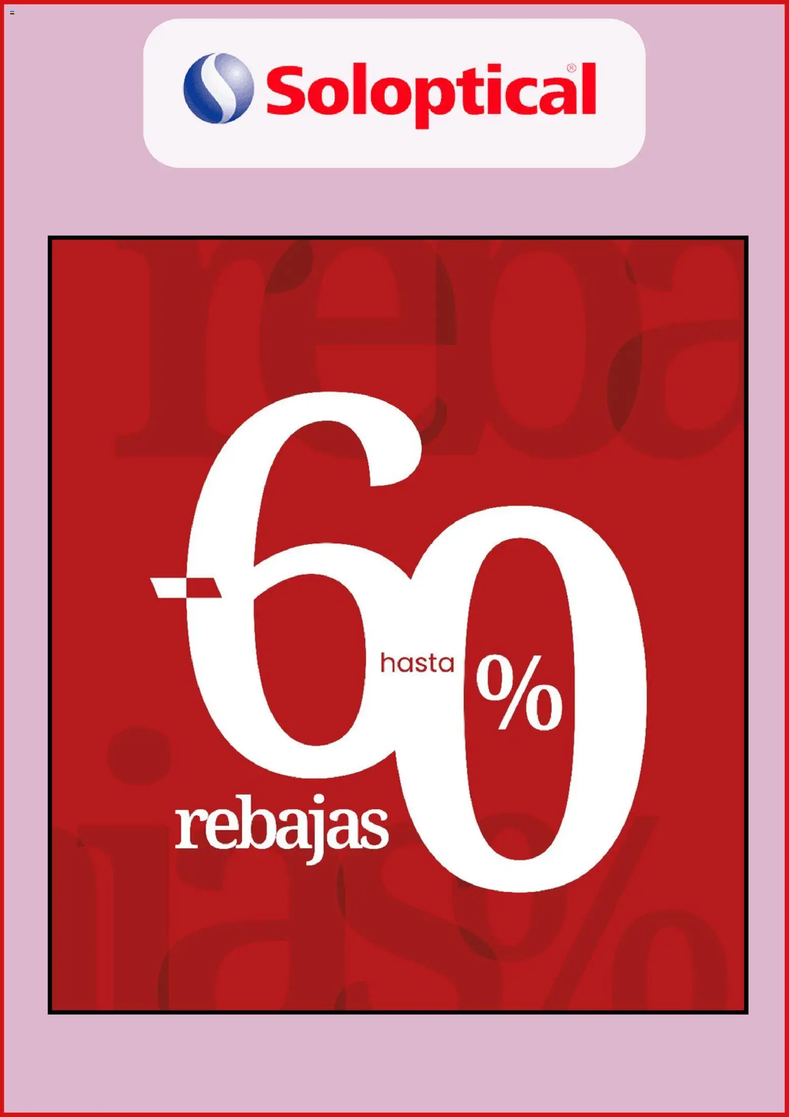 Vista previa del folleto de la tienda Soloptical válido desde el 15/01/2026 