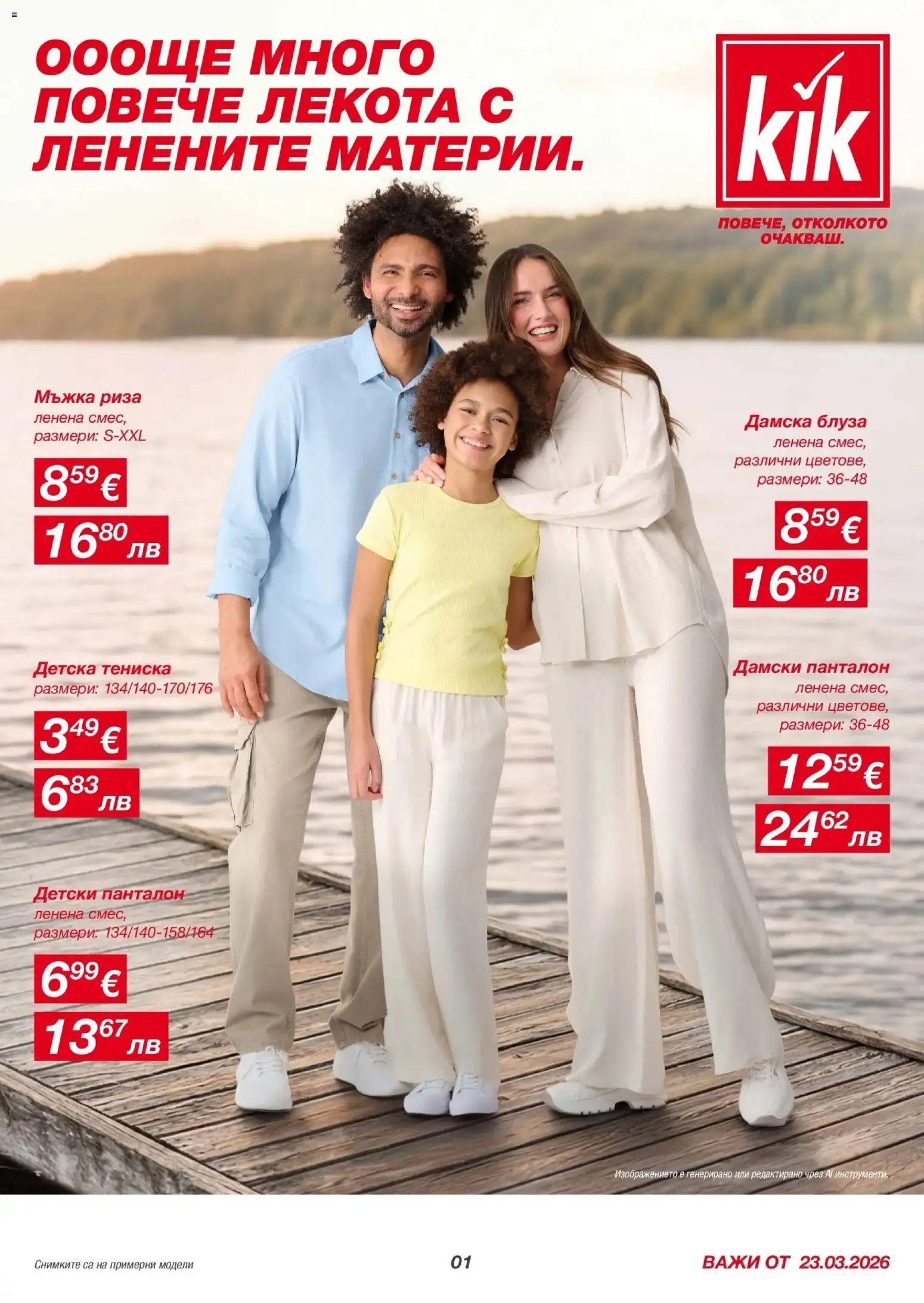 Преглед на Kik брошура от магазин Kik - Офертата е валидна от 23.03.2026