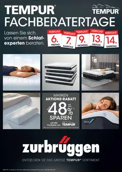 Vorschau von dem Prospekt des Geschäftes Zurbrüggen, gültig ab dem 06.02.2026