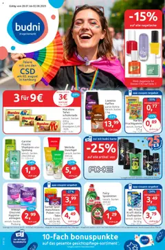 Vorschau von dem Prospekt des Geschäftes Budni, gültig ab dem 28.07.2025