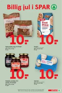Eksempel på tilbudsavis Tilbudsavis fra butik Spar gyldig fra 05/12/2025 | Side: 4