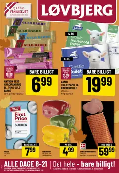 Eksempel på tilbudsavis Tilbudsavis fra butik Løvbjerg gyldig fra 03/10/2025