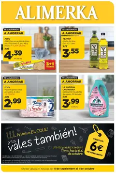 Vista previa del folleto de la tienda Alimerka válido desde el 11/09/2025 