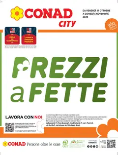 Anteprima dell'opuscolo Volantino City Lombardia dal negozio Conad valido da 31/10/2025