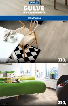 Eksempel på tilbudsavis Gulve fra butik Davidsen gyldig fra 23/10/2023