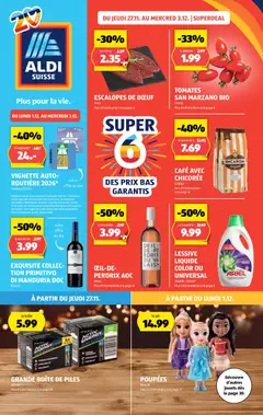 Vorschau des Merkblatts Aktionen FR vom Shop Aldi gültig von 27.11.2025 bis 03.12.2025