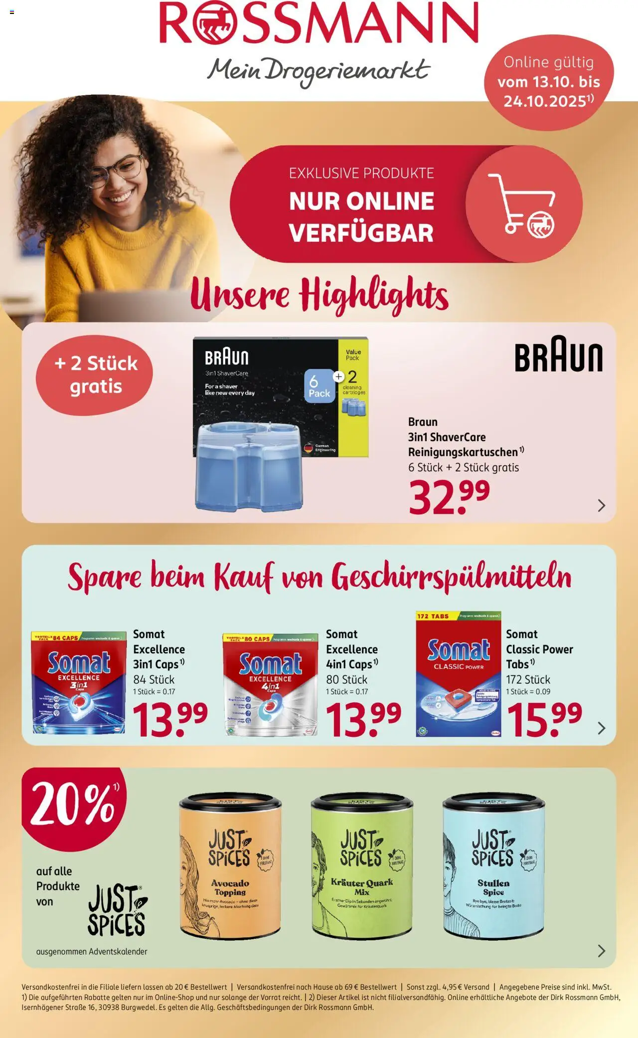 Rossmann Prospekt ab 13.10.2025 > Onlineprospekt