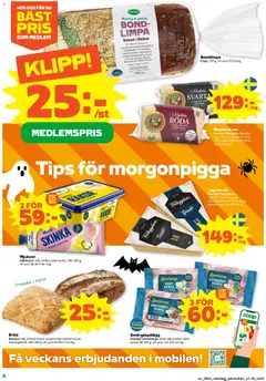Förhandsgranska reklamblad Aktuella reklamblad Stora Coop från butik Stora Coop gäller från 27/10/2025 | Sida : 8