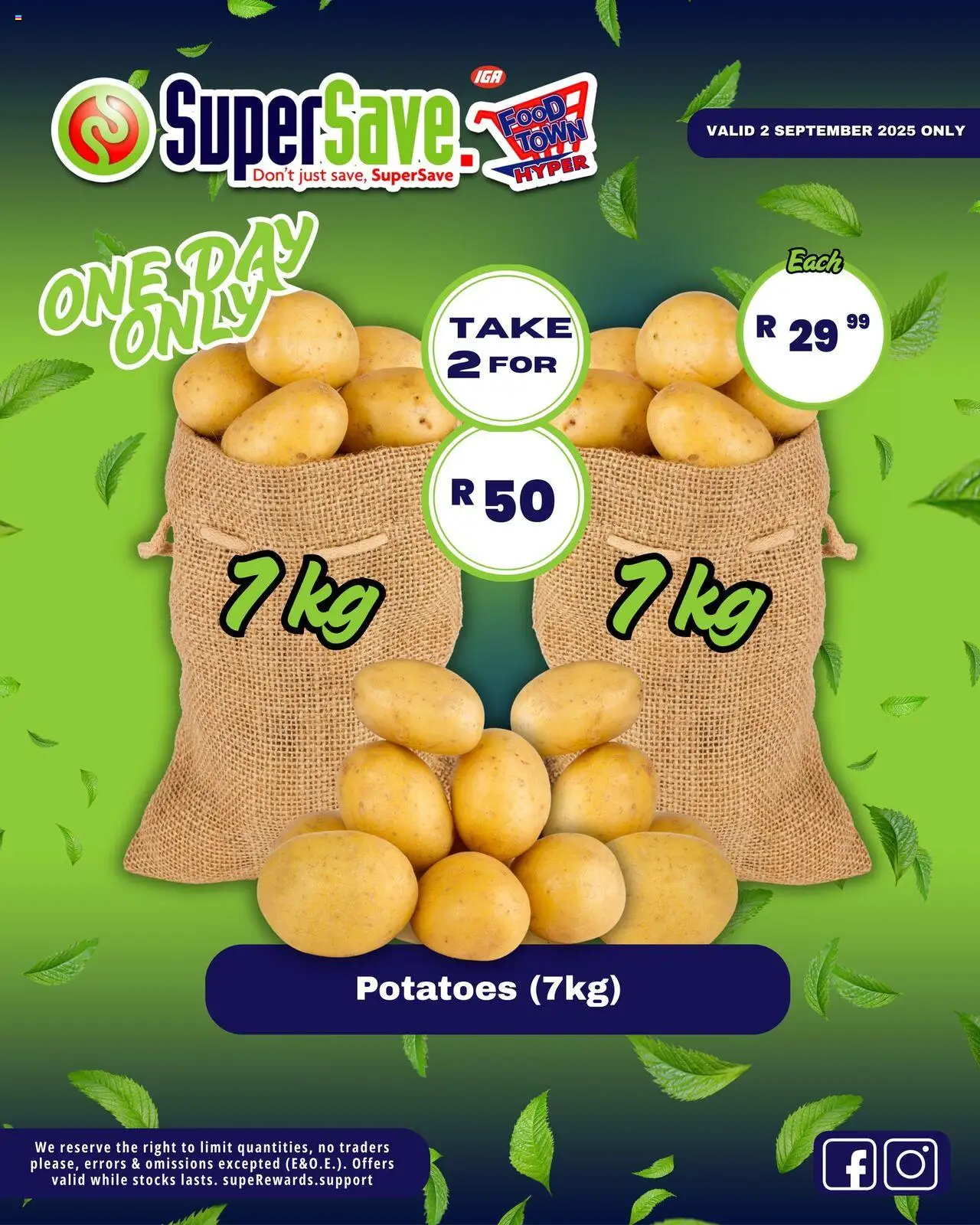 Super Save One Day Deals from 02/09 - 02/09/2025 > Promotions